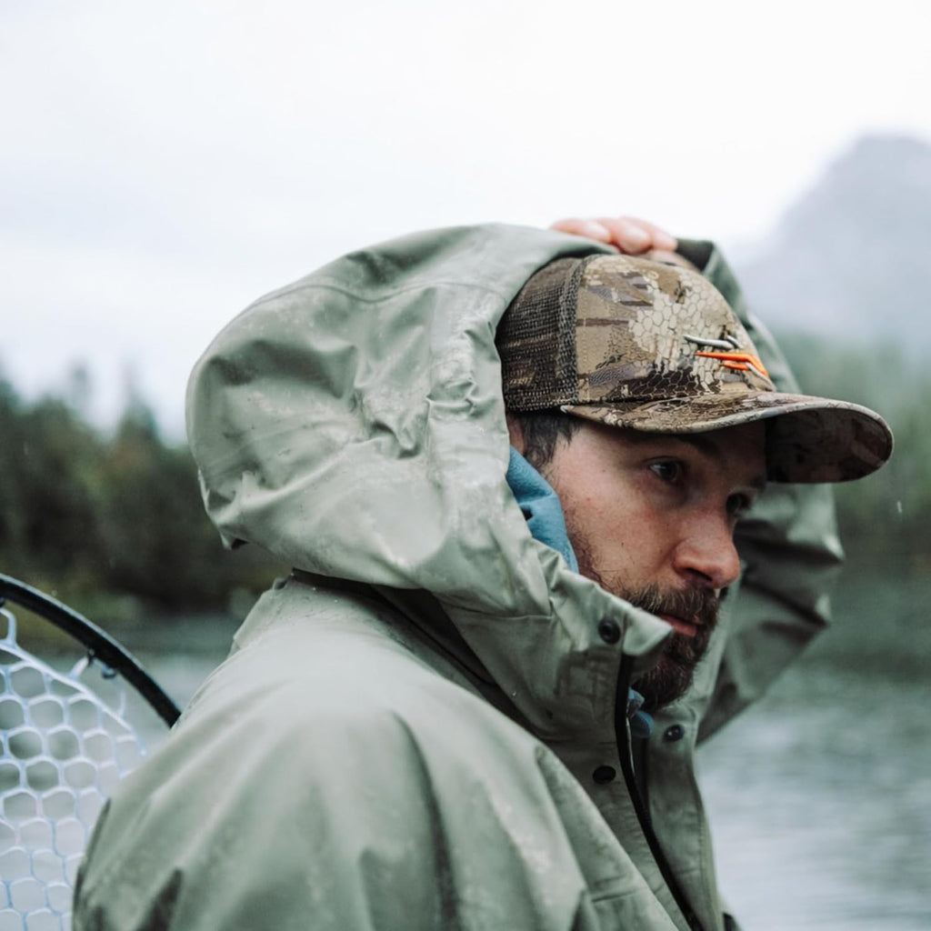 SITKA Trucker Hat - Adjustable Outdoor Snap Back Hat for Men