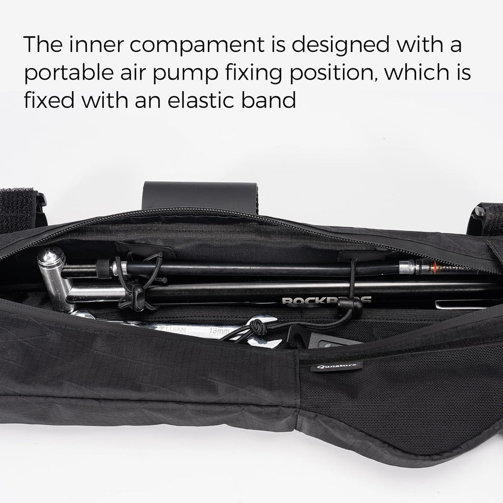 Bike Frame Bag Waterproof Triangle Bag Anti-Slip 5-Point Straps