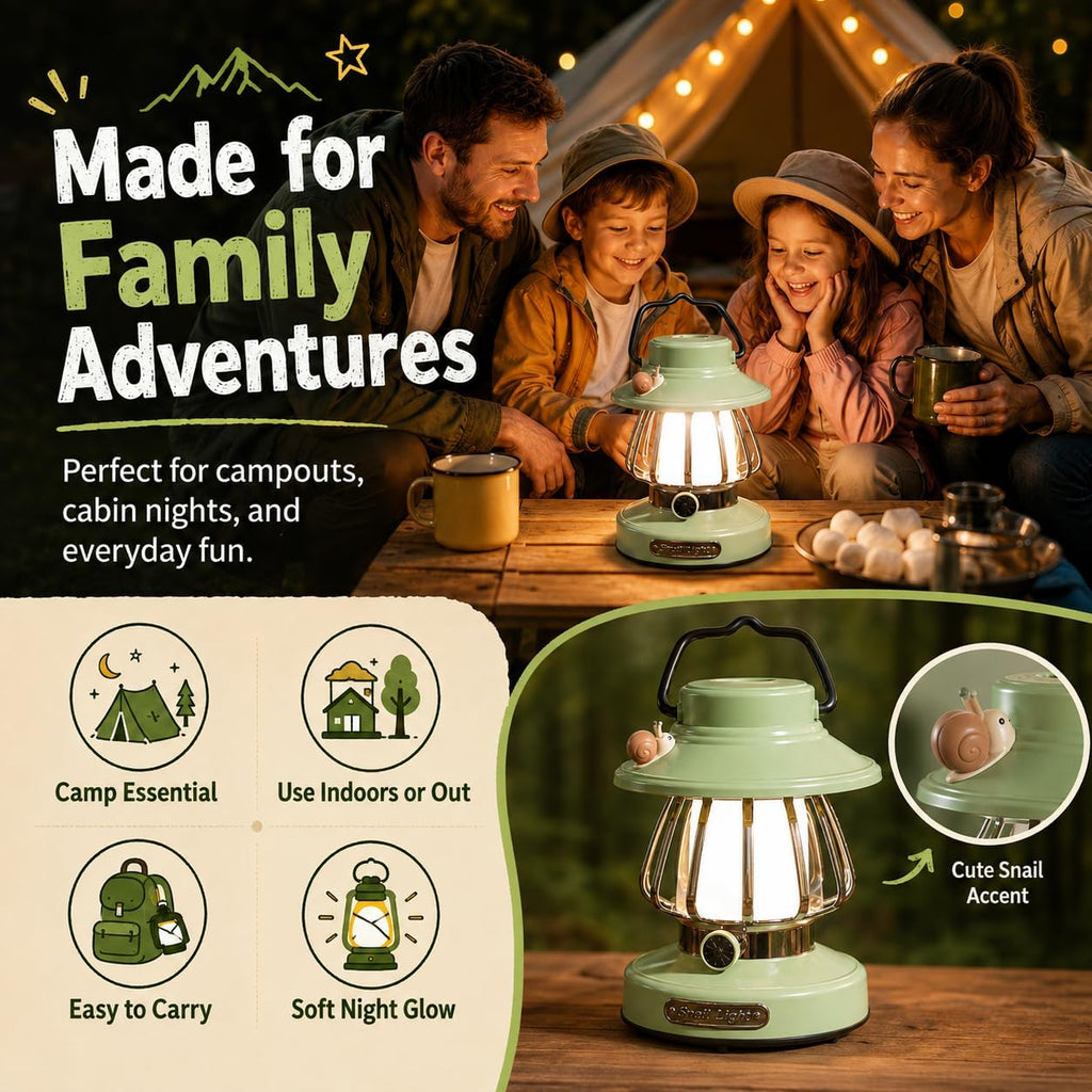Kids Lantern with 3 Color Dimmable & USB-C Charging,Boys Night Light for Bedroom, Indoor Outdoor Adventures & Emergency Use Toddler Flashlight Camping Essentials for Kids (Green)