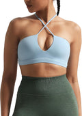 Aoxjox Women's Jamie Deep V Sports Bra