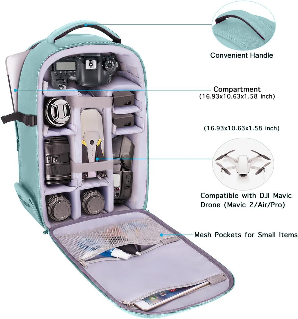 MOSISO Camera Backpack, DSLR/SLR/Mirrorless Photography Camera Bag