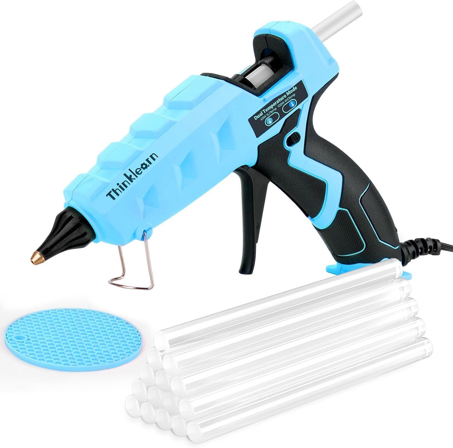 THINKLEARN Hot Glue Gun, Full Size, 60/100W Dual Power