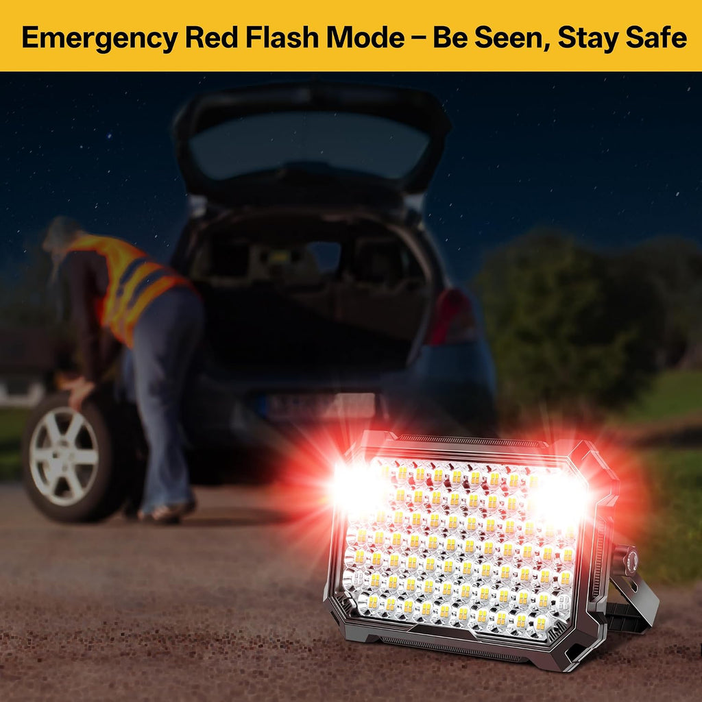 LED Work Light: Portable Rechargeable Magnetic Work Light
