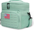 Goloni Lunch Box for Men & Women, Small Cooler Soft Thermal Leakproof Bag with Shoulder Strap, Multi-Pockets for Picnic, Beach, Camping