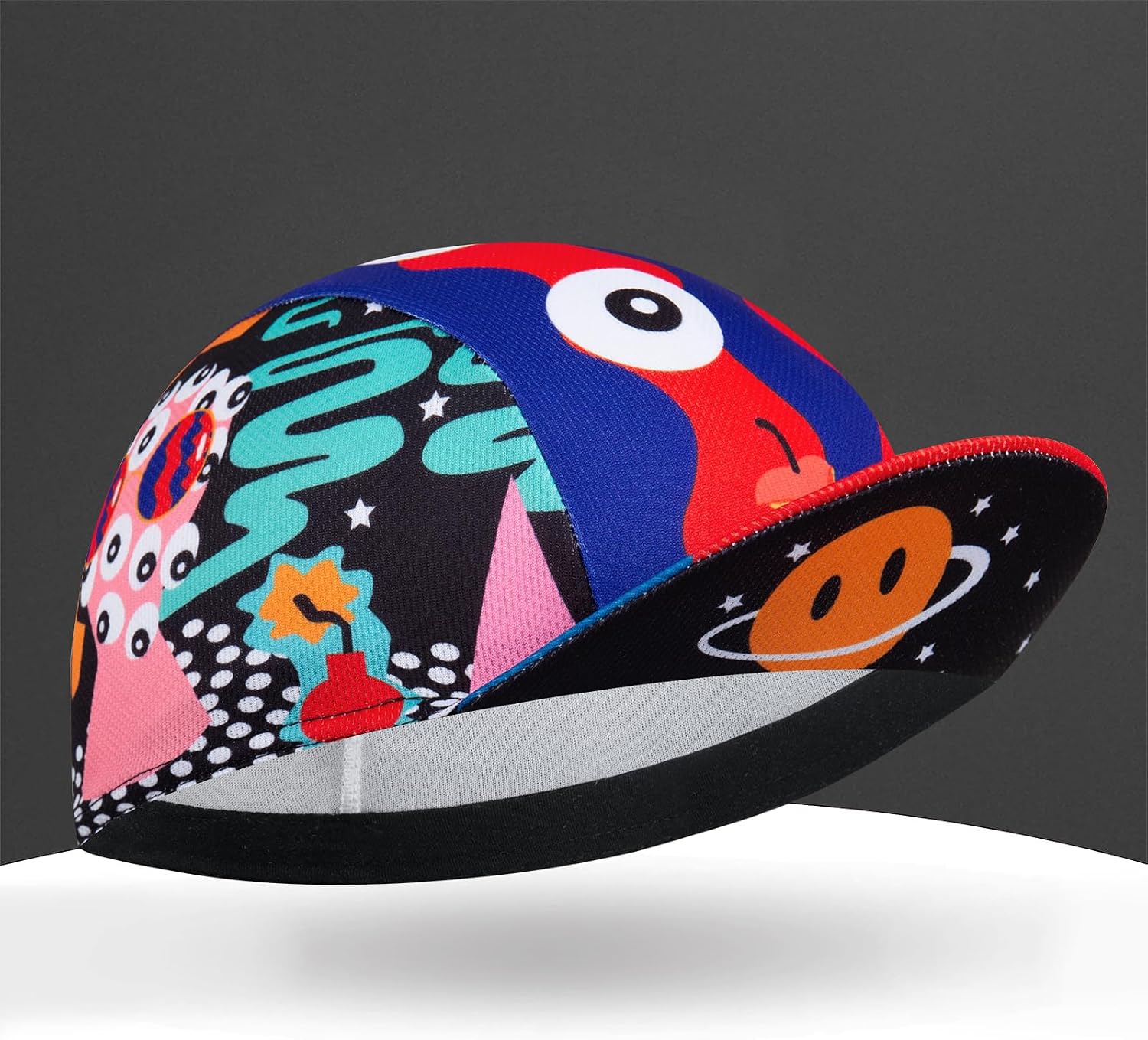 Cycling Cap for Man and Woman Cycling Hat Under Helmet-Polyester Breathable Sweat Absorbent