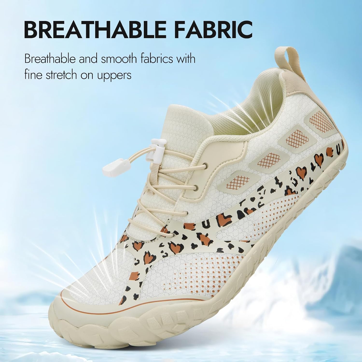 ATHMILE Barefoot Water Shoes Women Men Wide Non Slip Aqua Beach River Pool