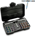 24 in 1 Magnetic Ratchet Screwdriver Set with T-Handle for Home Repair