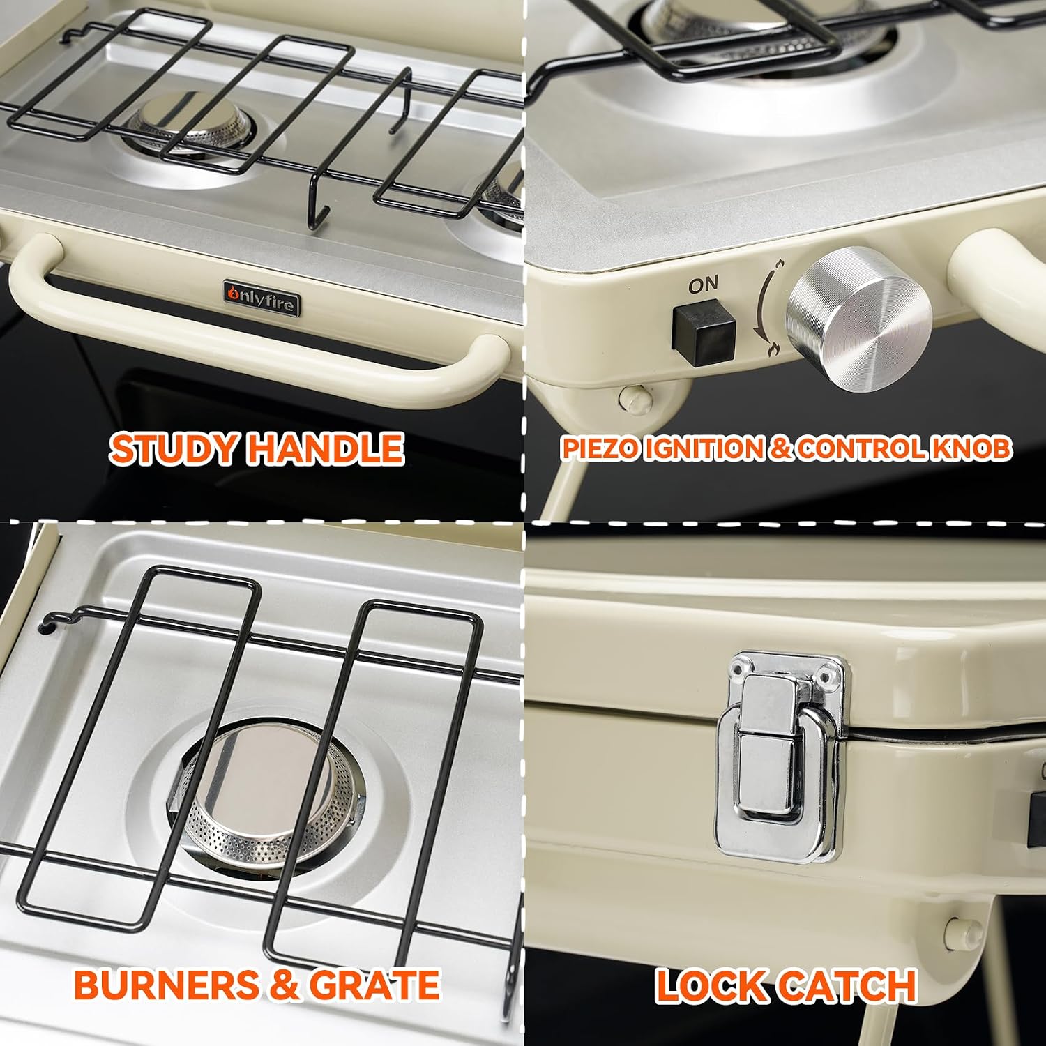 Portable Camping stove 2-Burner