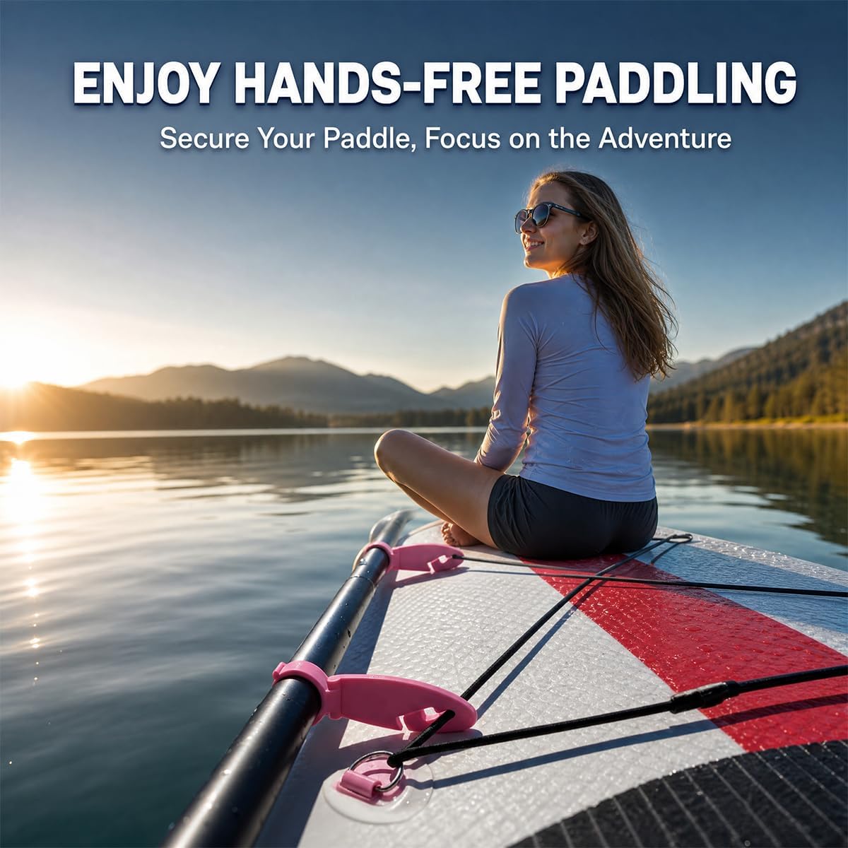 6PCS Paddle Board Clips Accessories for Kayak Canoe