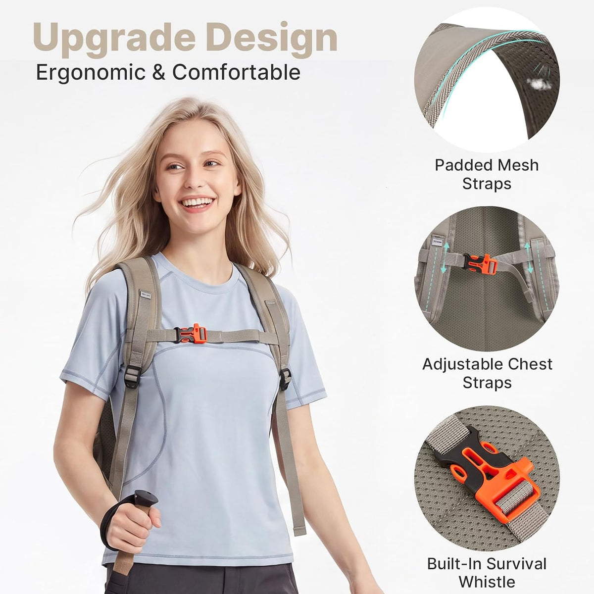 G4Free 10L Small Backpack for Women Men