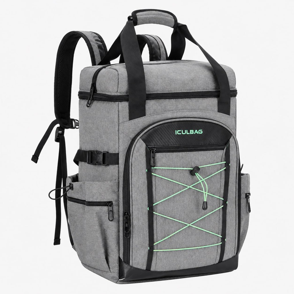 Backpack Coolers Insulated Leak Proof 38cans Soft Insulated Cooler Backpack for Women Men 12 Hours Cooling for Camping Hiking Beach Picnic