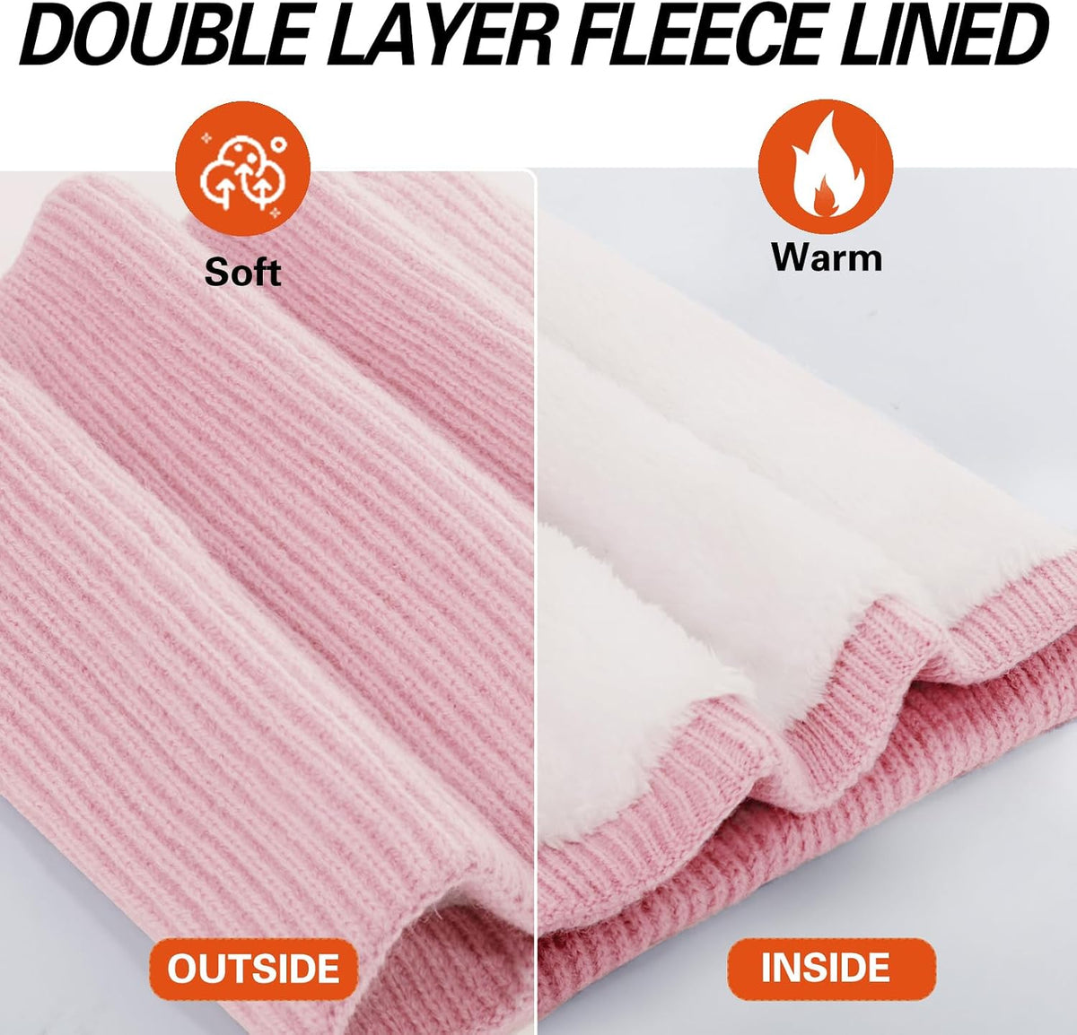 Neck Warmer for men,Winter Neck Gaiters Face Scarf Women Windproof Warm Fleece Scarves Gaiter for Cold Weather