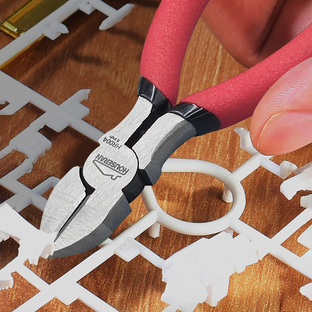 5 inch Wire Cutters, 5 Pack, Diagonal Cutters, Side Wire Snips