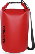 MARCHWAY Floating Waterproof Dry Bag Backpack 5L/10L/20L/30L/40L, Roll Top Sack Keeps Gear Dry for Kayaking, Rafting, Boating, Swimming, Camping, Hiking, Beach, Fishing