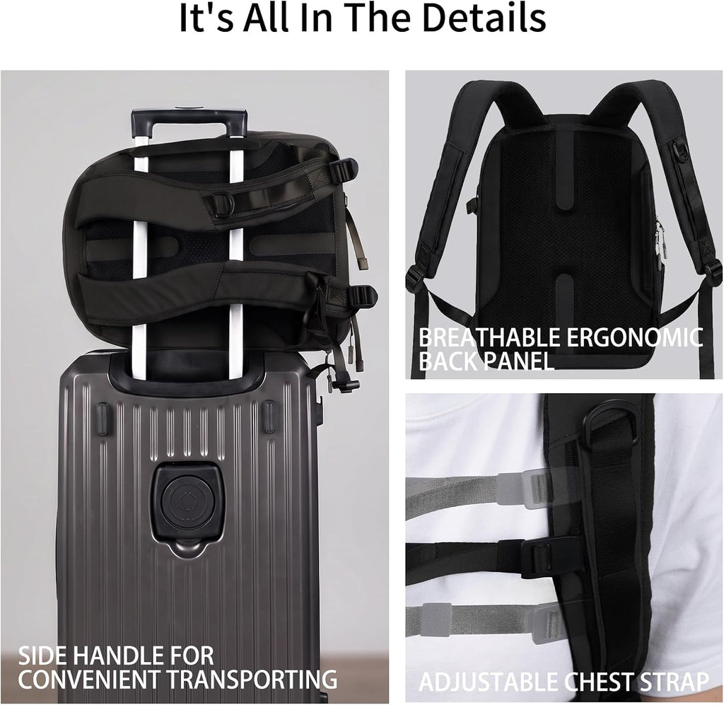 Besnfoto Lightweight Camera Backpack - Everyday Laptop Bag for DSLR Drone