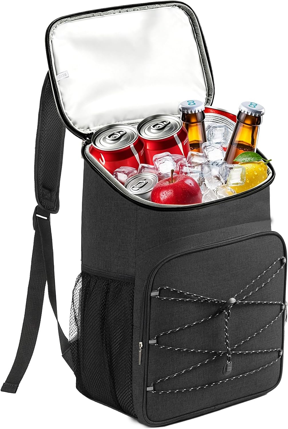 Backpack Cooler Insulated, Lightweight Leak Proof Travel Cooler Bag, Soft Waterproof Cooler Backpack for Men Women, Camping Hiking Beach Travel Picnic