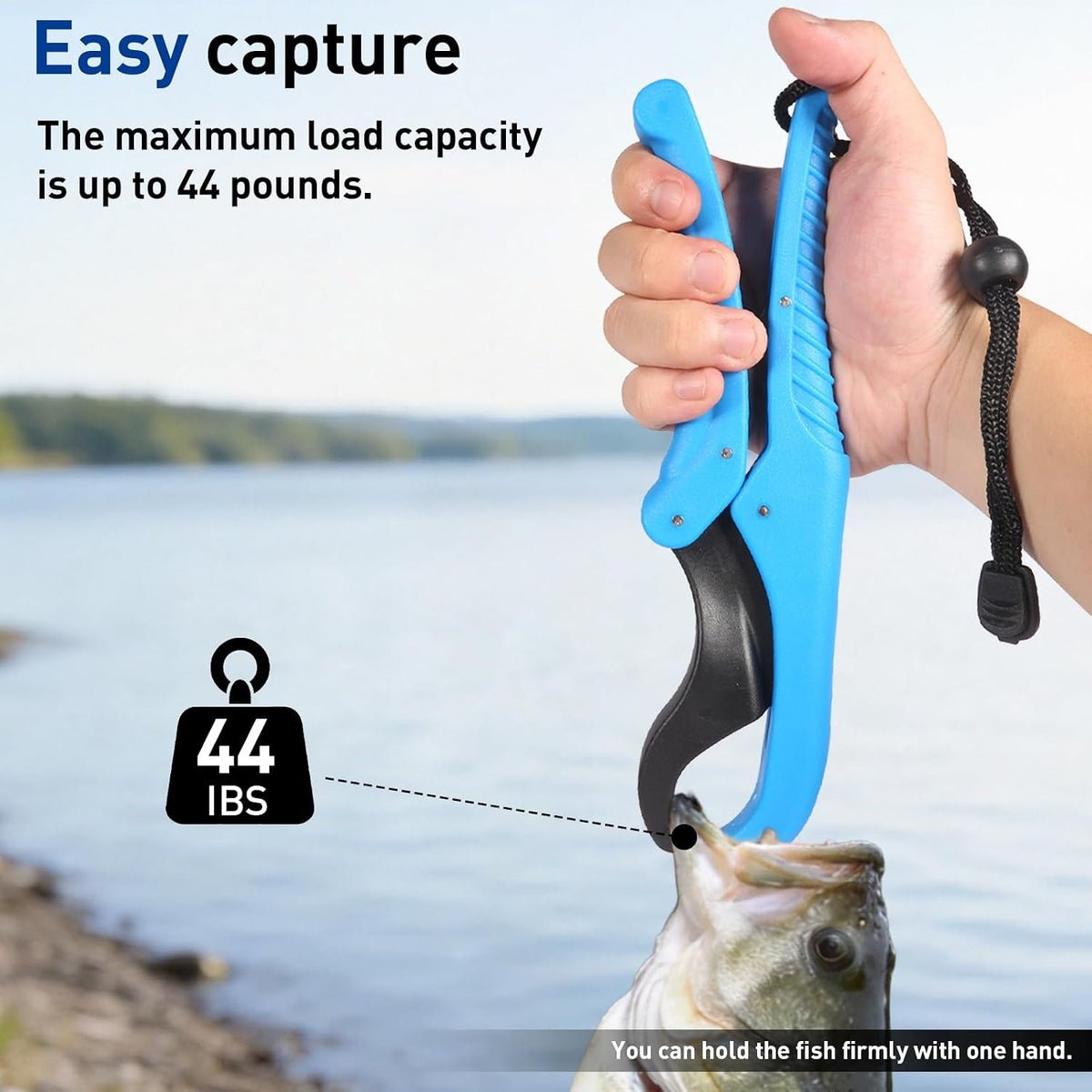 Fishing Tools Kit-Stainless Steel Fish Pliers, Floating Fish Lip gipper, Multi-Functional Jaw Anti-Corrosion, Fishmen Must Have Fishing Gear