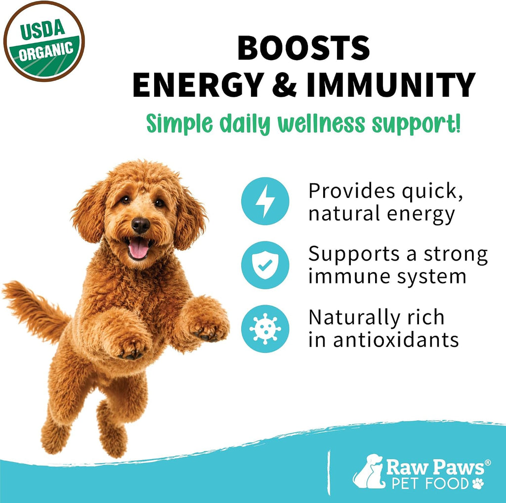Raw Paws Virgin Organic Coconut Oil for Dogs & Cats (4-oz) - Skin & Coat