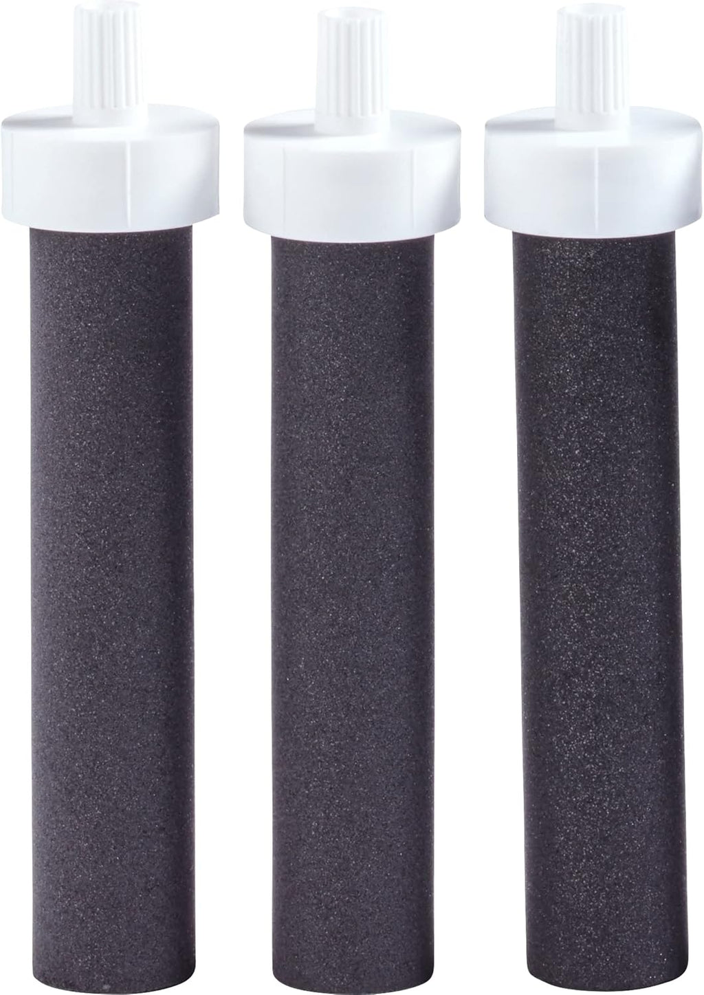Brita Insulated Filtered Water Bottle with Straw (26 Ounce) and Water Filter Replacements