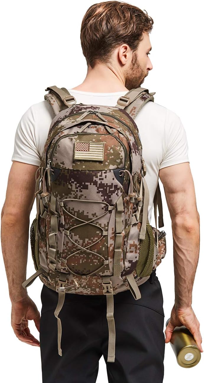 Diamond Candy 40L Hiking Backpack Waterproof Daypack for Men and Women