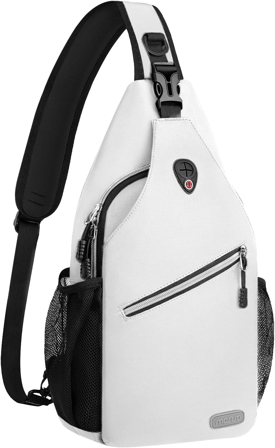MOSISO Small Sling Bag for Men, Crossbody Shoulder Chest Daypack Bag