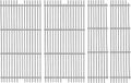 23-1/4" Stainless Steel Grid grates Replacement for Viking VGBQ 30 in T Series, VGBQ 41 in T Series, VGBQ 53 in T Series Viking Grill Grate VGBQ300T,VGBQ0302T Gas Grill