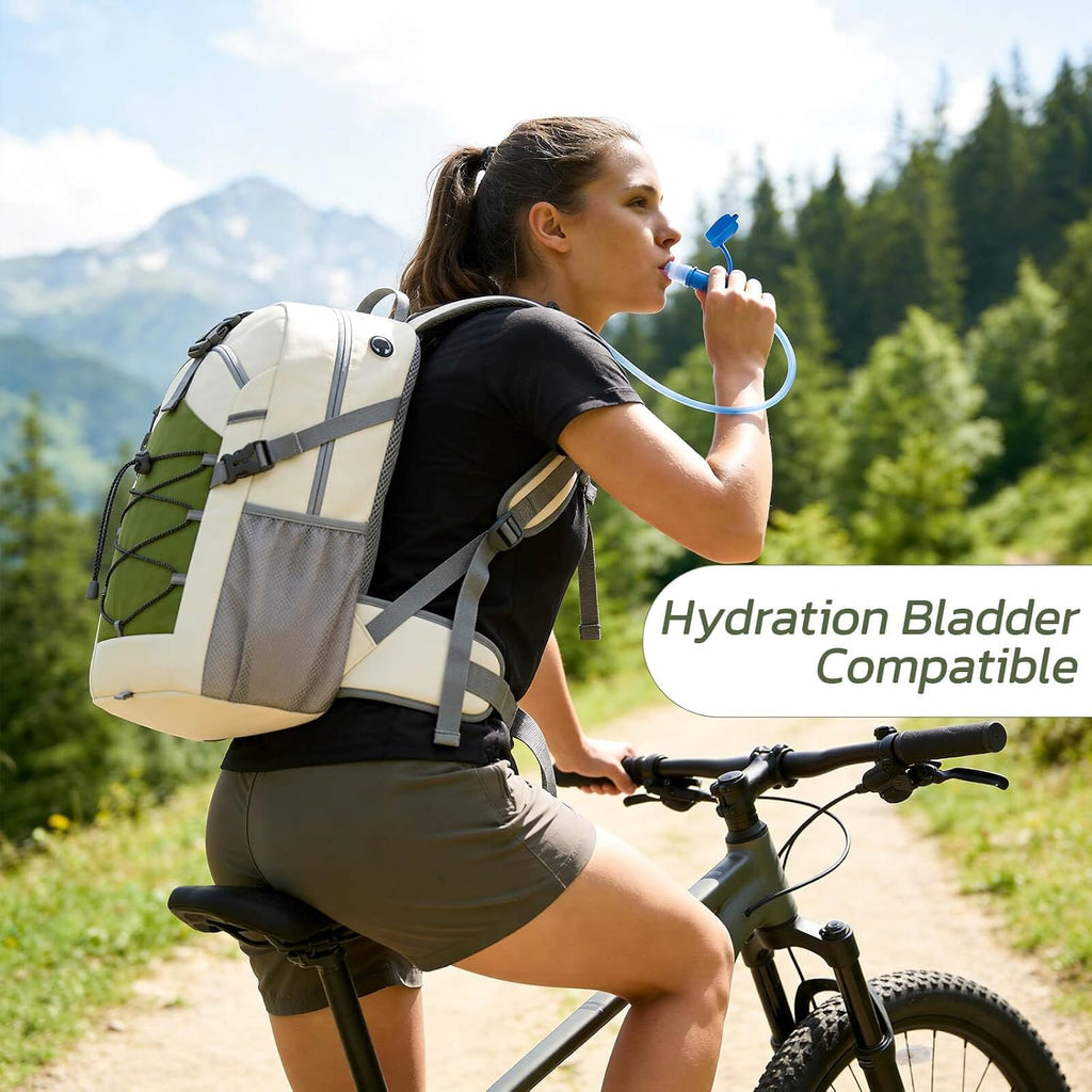 TILYMOL 30L Hiking Travel Backpack for Men Women with Hydration System