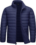 TACVASEN Men's Lightweight Puffer Jacket Quilted Insulated Winter Coat