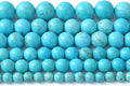 12MM 32PCS Natural Stone Turquoise Beads for Jewelry Making DIY Bracelet