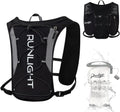 Runlight Running Vest for Women Men, Adjustable Hydration Backpack Breathable Reflective with 1.5L Water Bladder for Hiking, Trail, Running, Marathons, Cycling