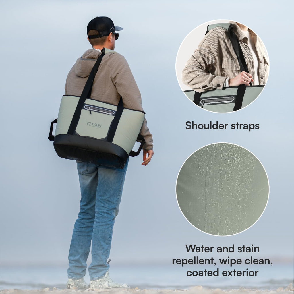 Titan 30 Can Cooler Tote, Keeps Ice Up to 3 Days