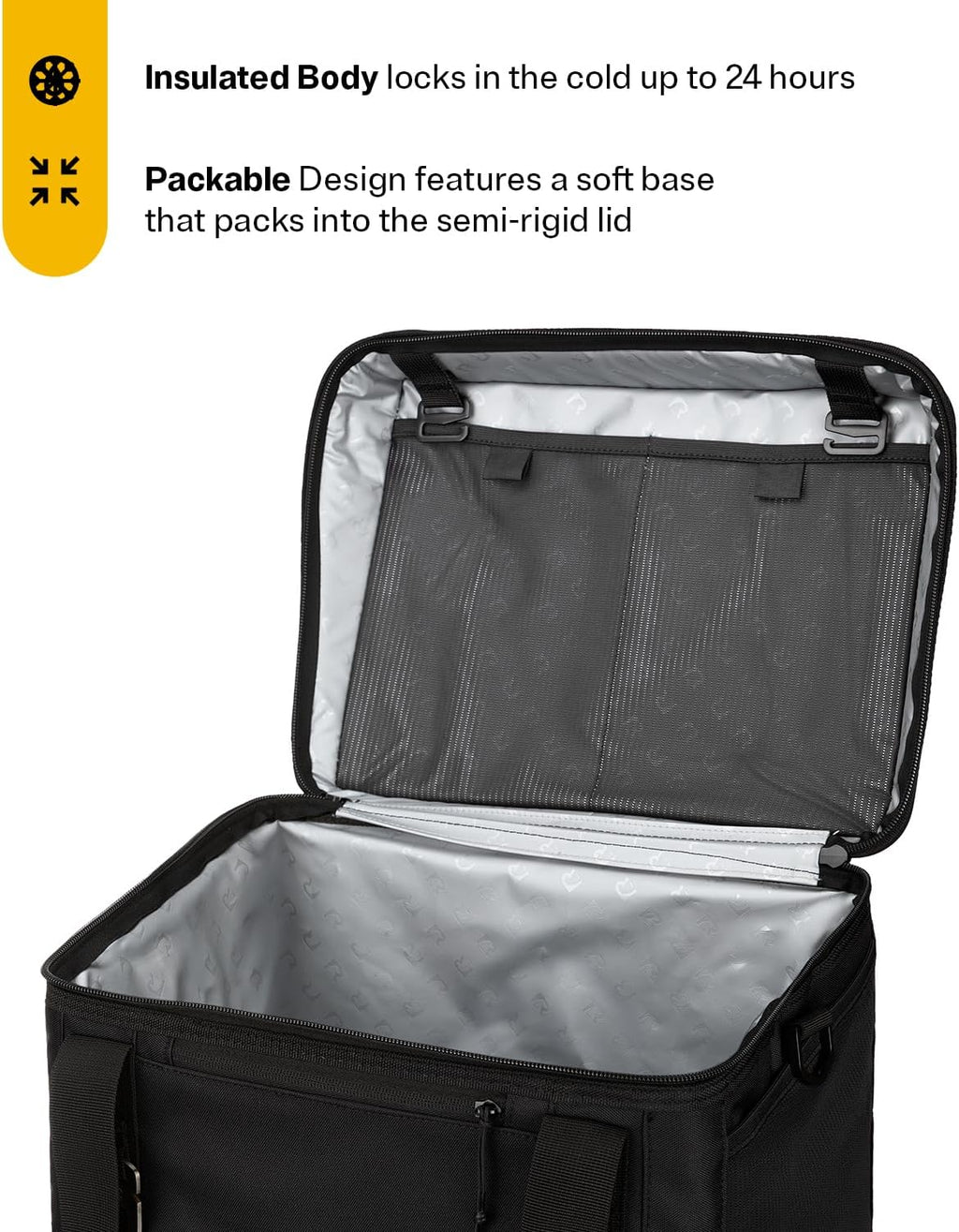 RTIC Everyday Cooler, Soft Sided Portable Insulated Cooling for Lunch, Beach, Drink, Beverage, Travel, Camping, Picnic, for Men and Women