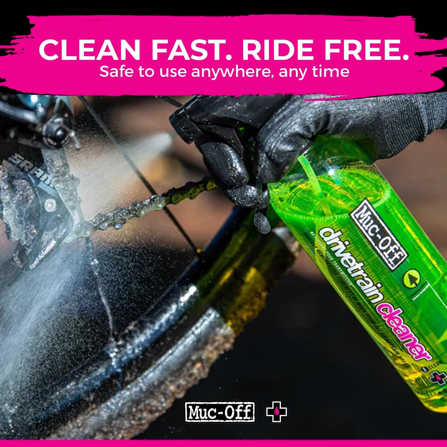 Muc-Off Drivetrain Cleaner & Degreaser Spray