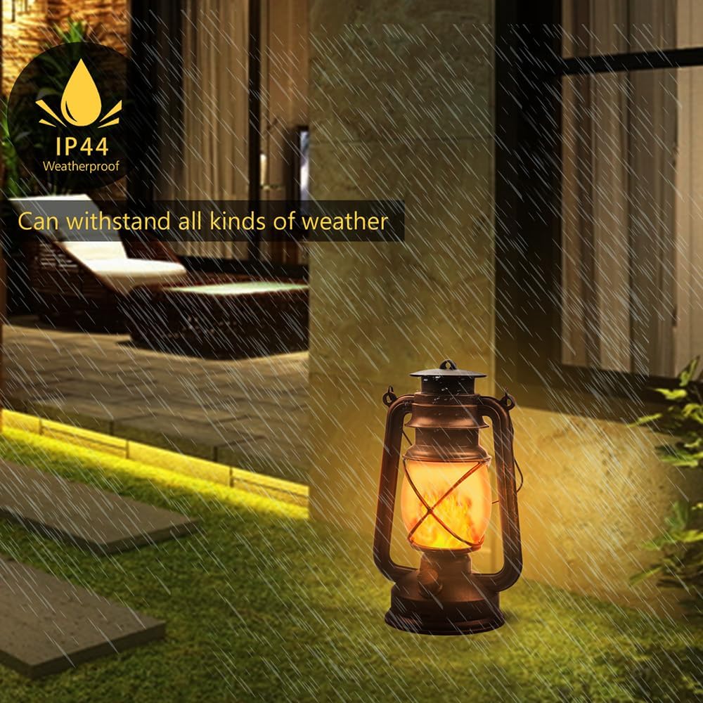 Marlrin USB Rechargeable Lanterns 2 Pack with Remote Control 4 Modes Lights