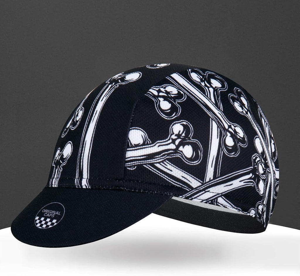 Cycling Cap with Sun Visor, Lightweight Polyester Bike Hat for Men & Women