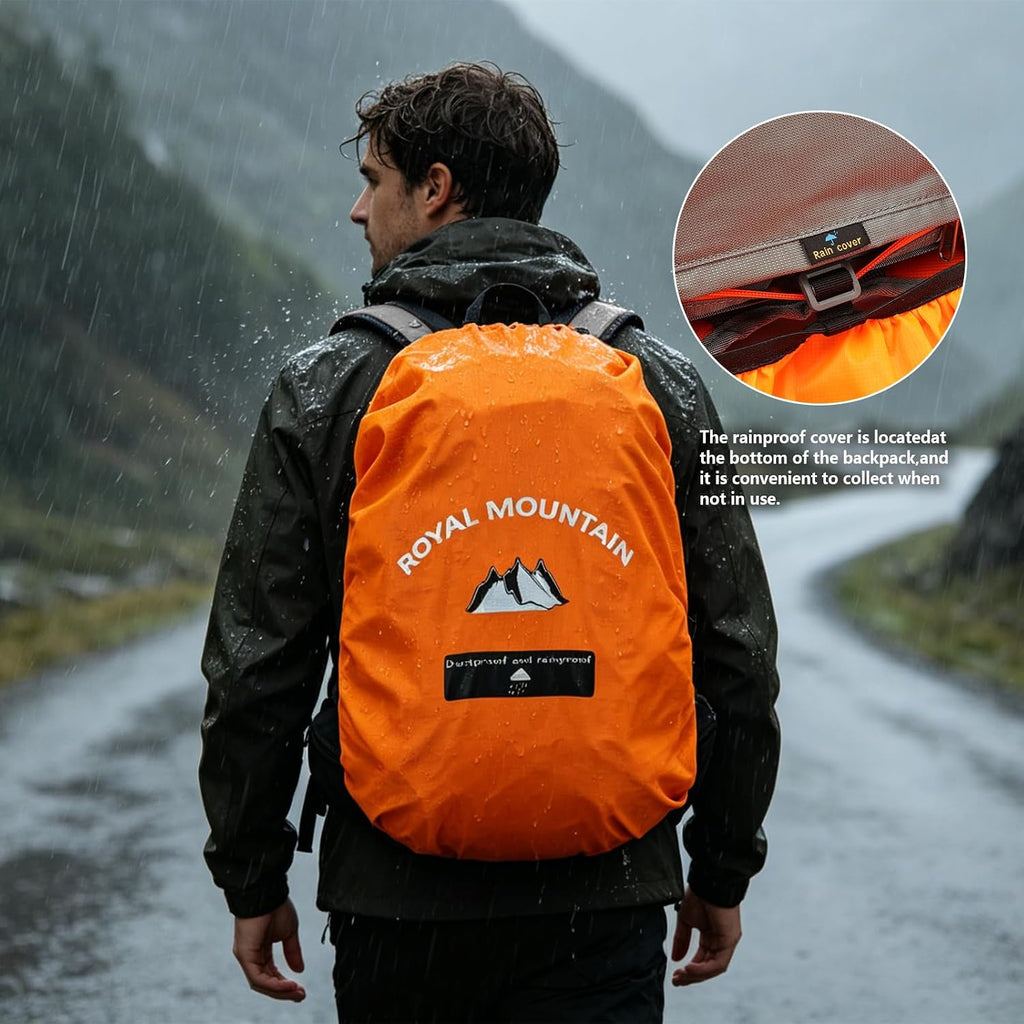 35L Lightweight Hiking Backpack for Women Men Waterproof Camping Backpack