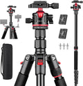 78" Porfessional Tripod for Camera & Phone, Victiv Aluminum Tripod Monopod