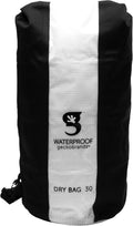 geckobrands Durable View Dry Bag – Waterproof Roll Top Dry Bag with Translucent Front Panel for Easy Identification