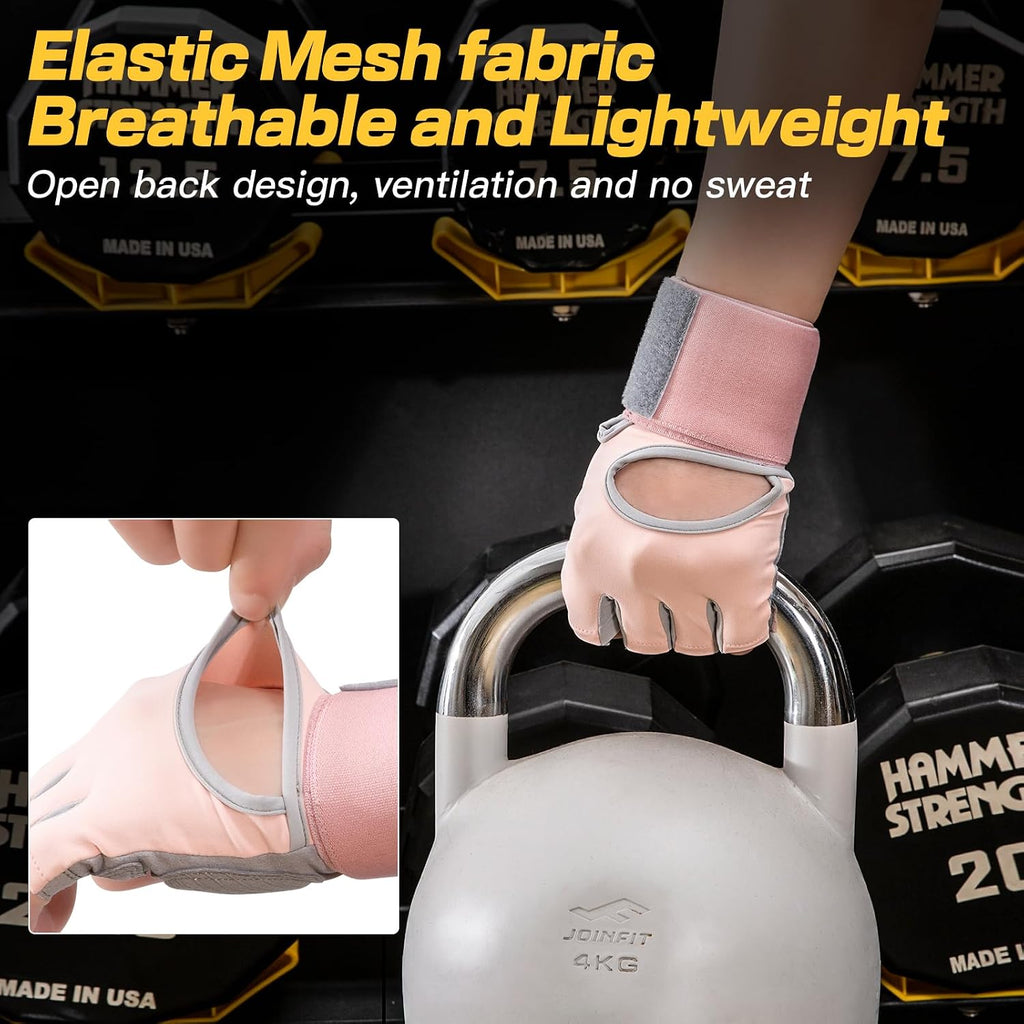 Weight Lifting Gloves,for Men and Women, Workout Gloves with Wrist Support for Exercise, Weightlifting, Training, Pull-ups Breathable and Snug fit