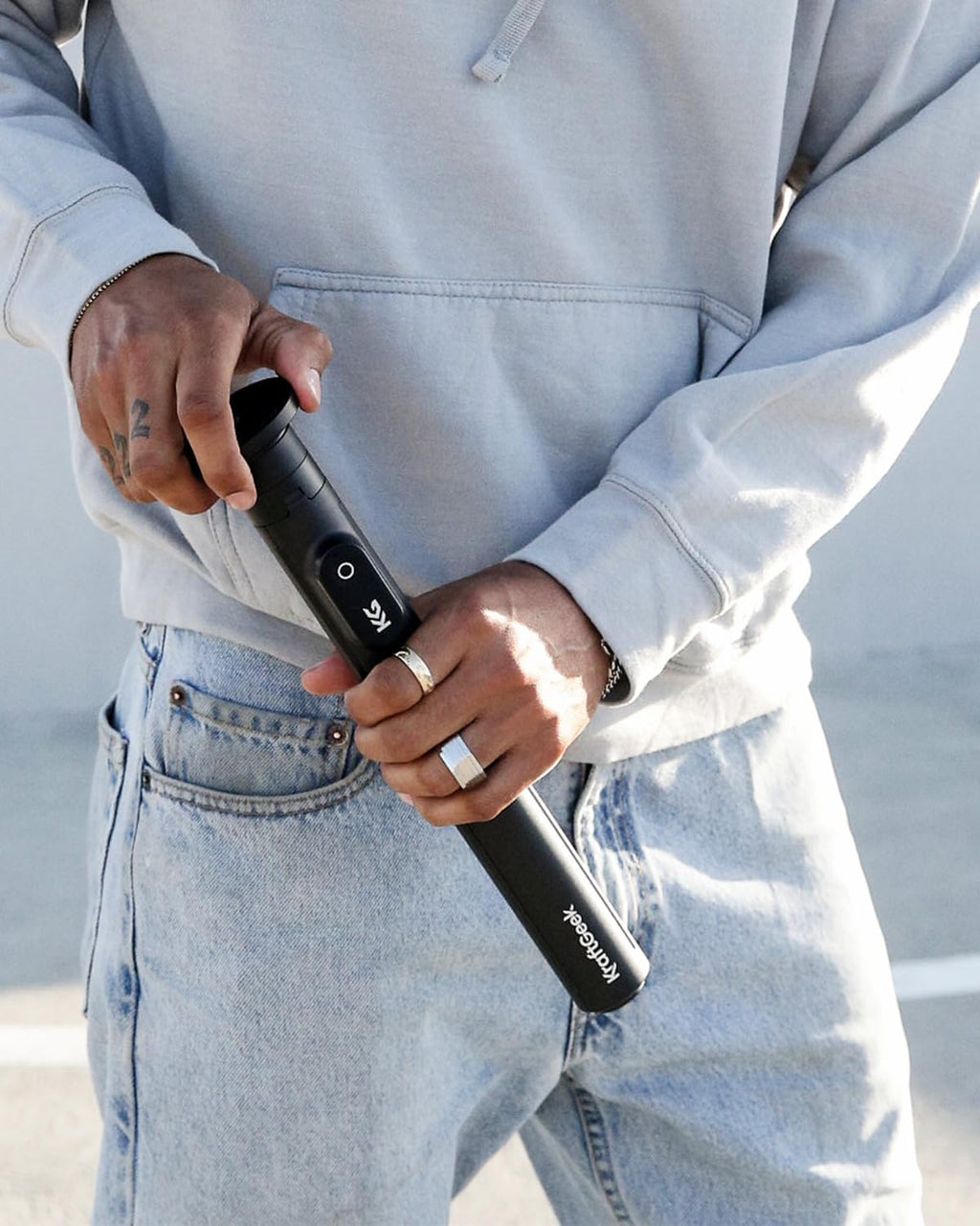 KraftGeek Magnetic Phone Tripod for iPhone, JustTap Tripod for MagSafe