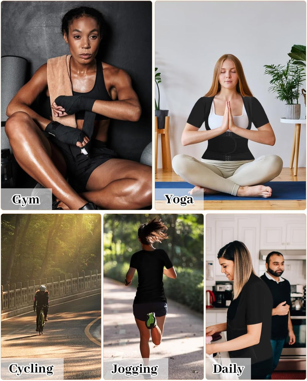Sauna Suit for Women Sweat Shirt Heat Trapping Tank Top Workout