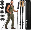 Carbon Fiber Trekking Poles Lightweight Collapsible Hiking Poles