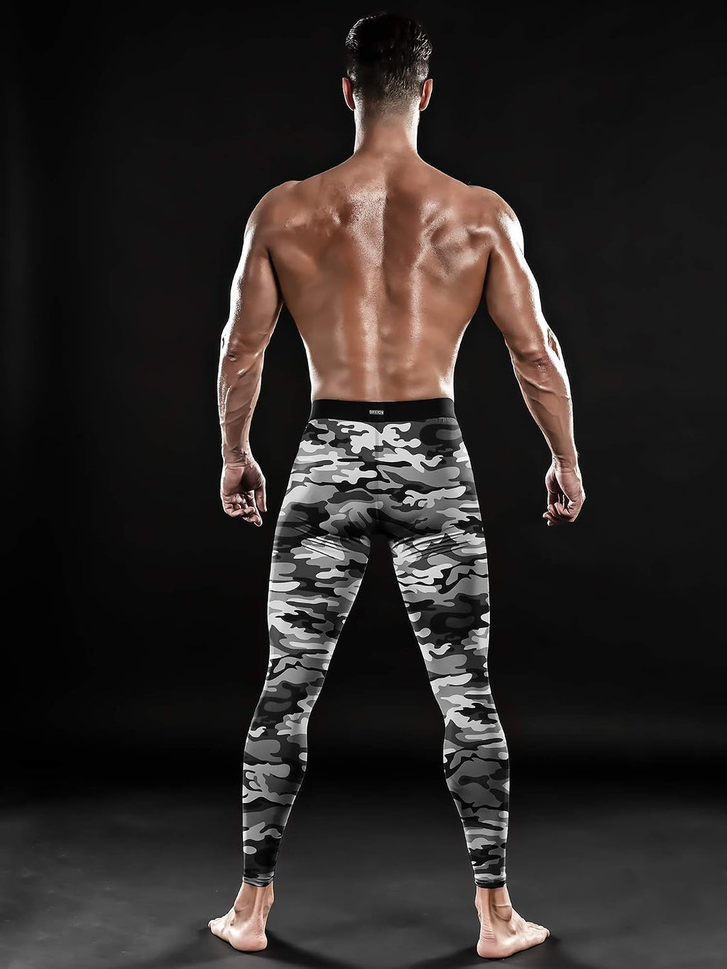 DRSKIN Men’s Compression Pants (5/4/3 Pack) Quick Dry Tights Leggings Sports Baselayer Running Gym Workout