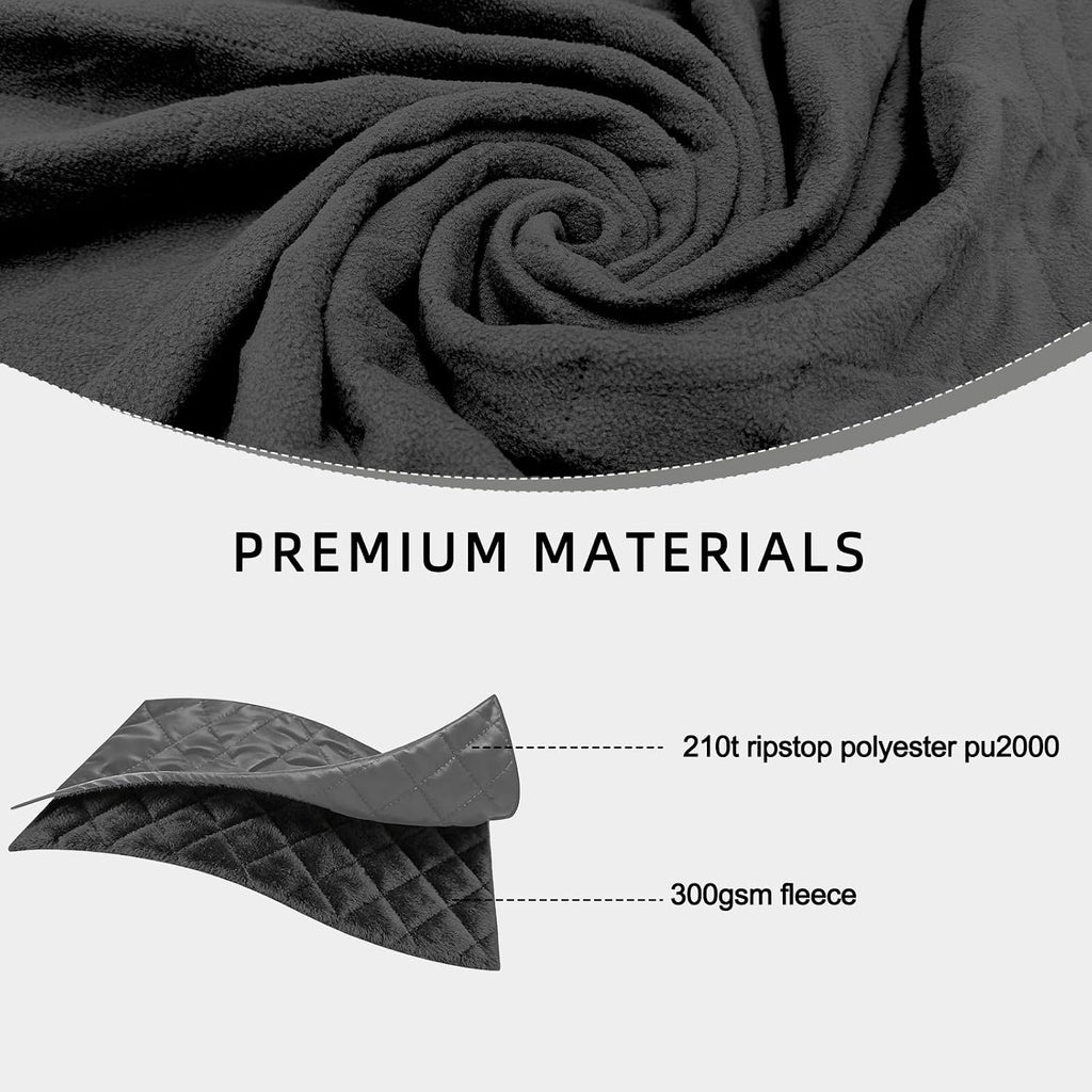 Large Waterproof Outdoor Camping Blanket 80 x 58 inch