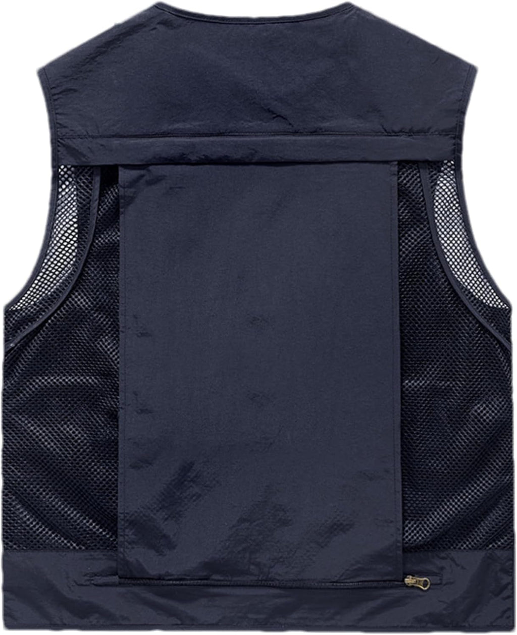 Men's Lightweight Mesh Fishing Vest Utility Outdoor Multi-Pocket Hunting Cargo Vest