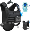 Hydration Vest with 2L Water Bladder for Men and Women,Lightweight Adjustable Hydration Backpack,Hiking Backpack with Water Bladder for Climbing Cycling Hiking