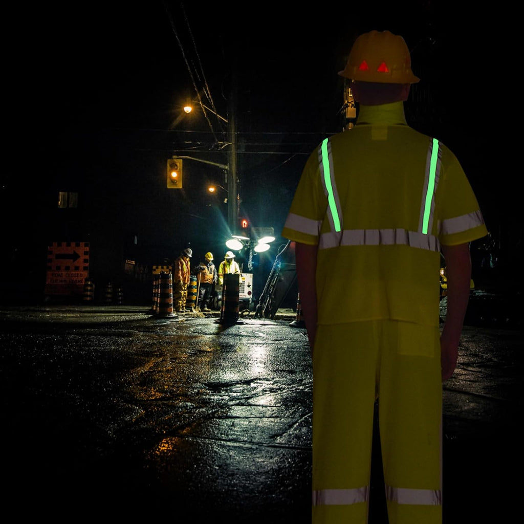 A-SAFETY High Visibility Reflective Safety Vest Customize Logo (XS-8XL)