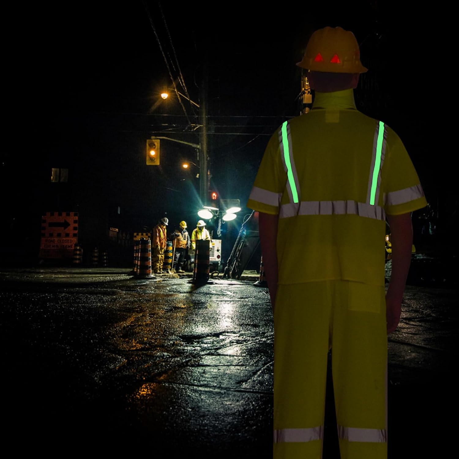 A-SAFETY High Visibility Reflective Safety Vest Customize Logo (XS-8XL)