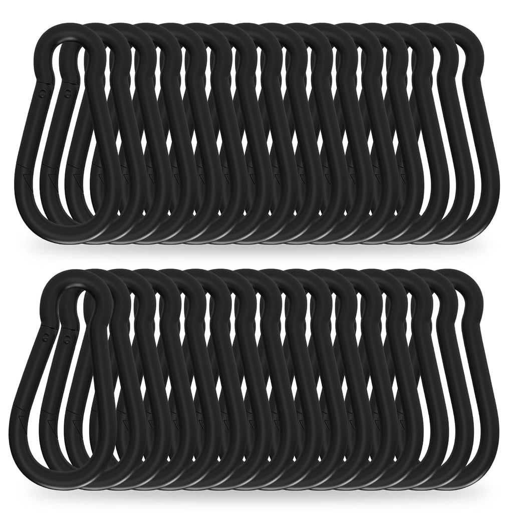 150PCS Carabiner Clips,1.98IN Heavy Duty Spring Snap Hook
