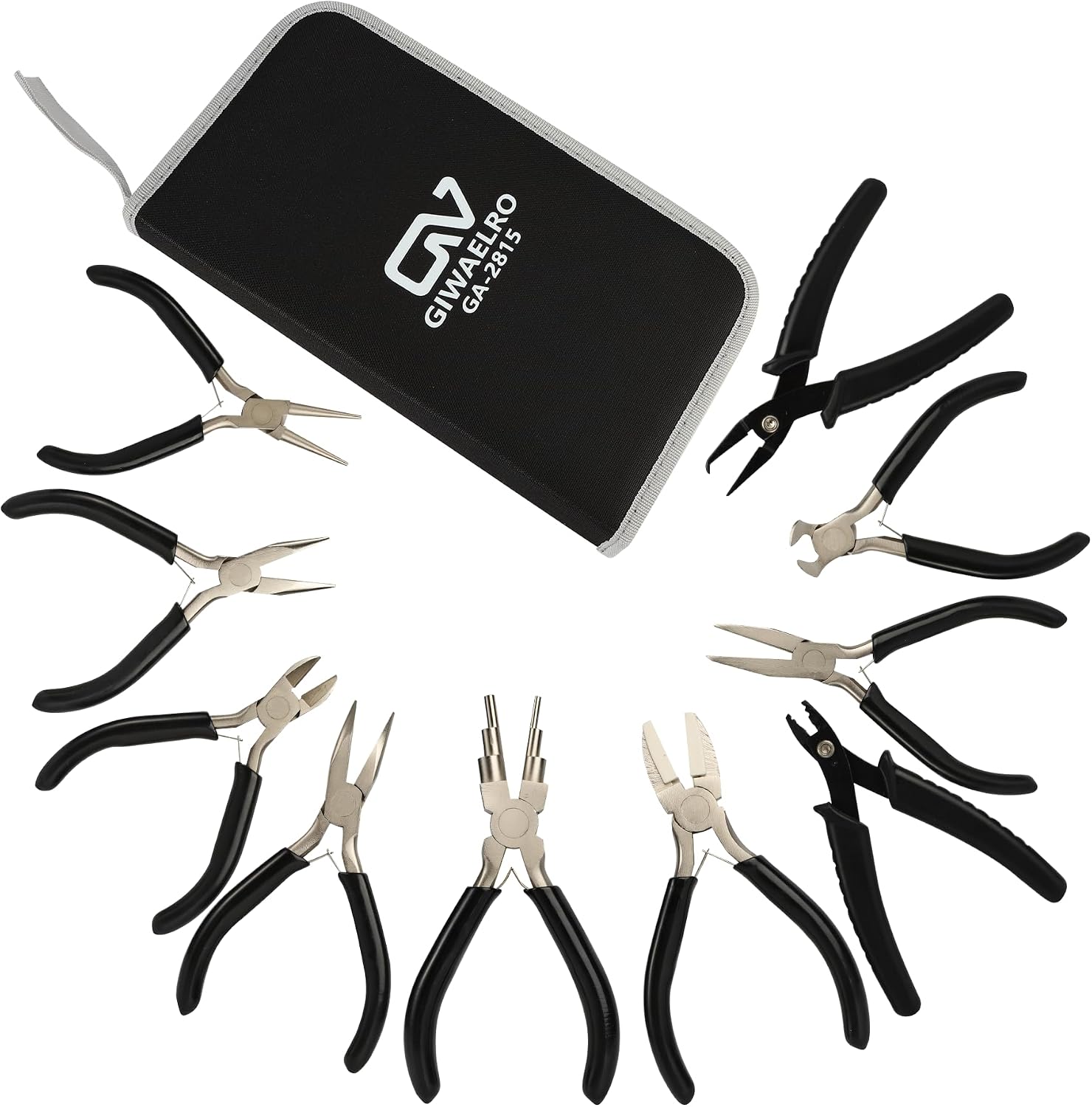 10 PCS Jewelry Pliers Set for Jewelry Making, Repair and Wire Wrapping